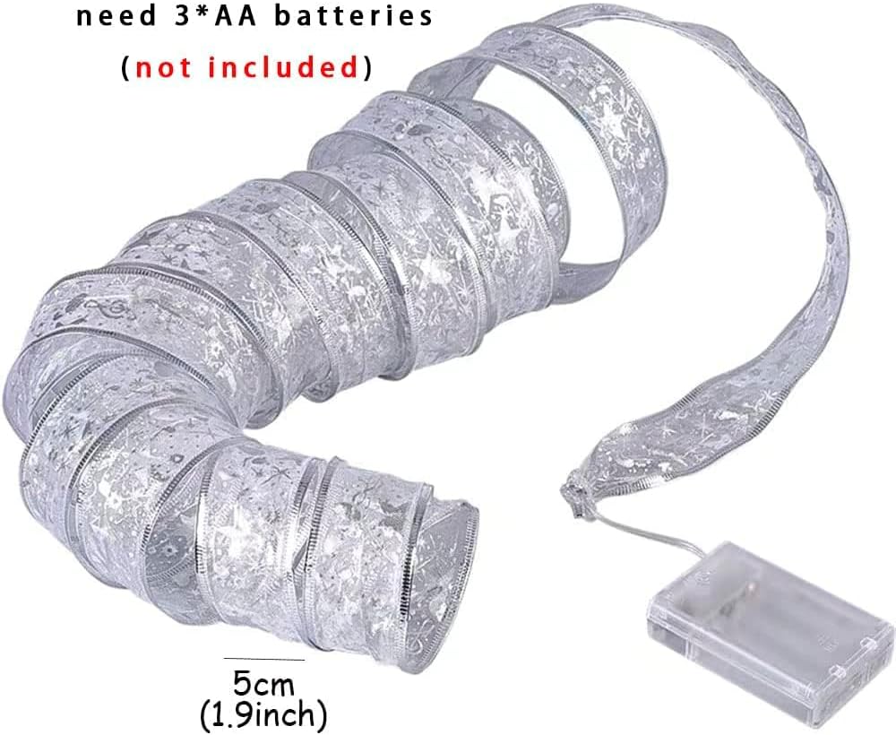 Cinta con luces para árbol