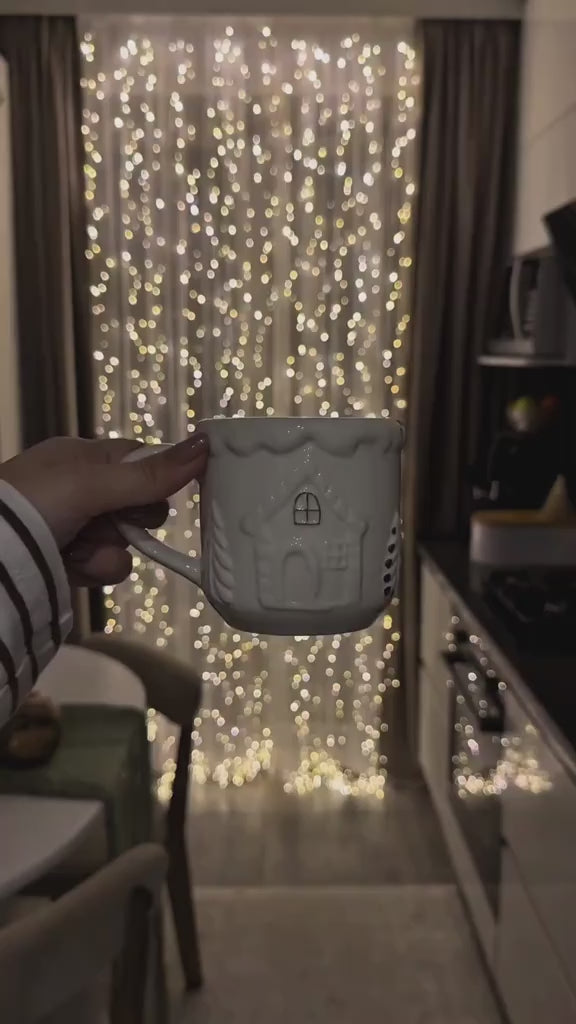 CORTINA LED 3X2 CALIDO